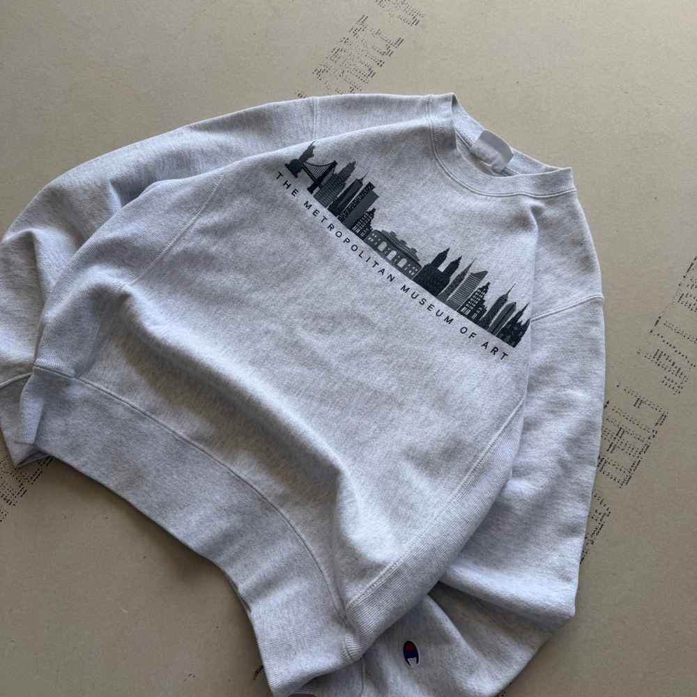 Vintage Champion Metropolitan Museum of Art Reverse Weave Sweatshirt
